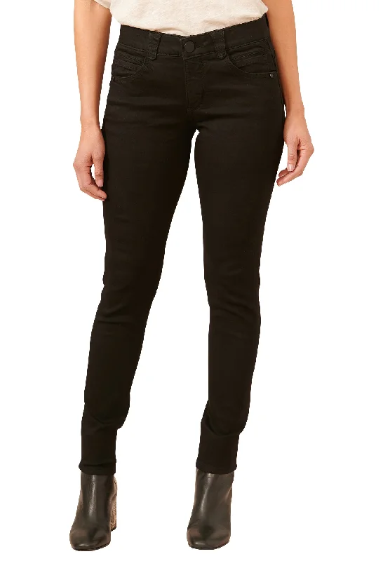 Stretch denim jeans with a low rise and fitted legs for a modern look"Ab"solution® Booty Lift Jegging