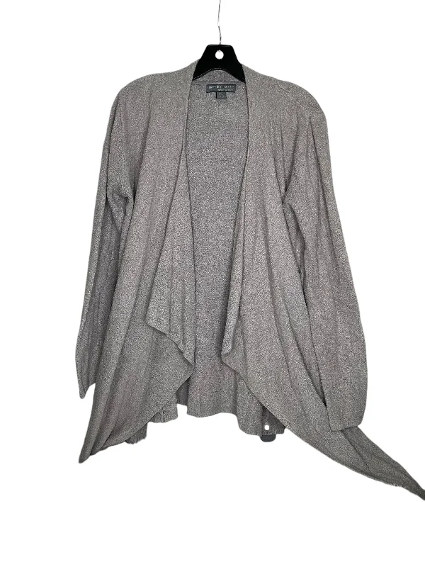 Scoop neck women's sweaterCardigan By Barefoot Dreams In Grey, Size: L