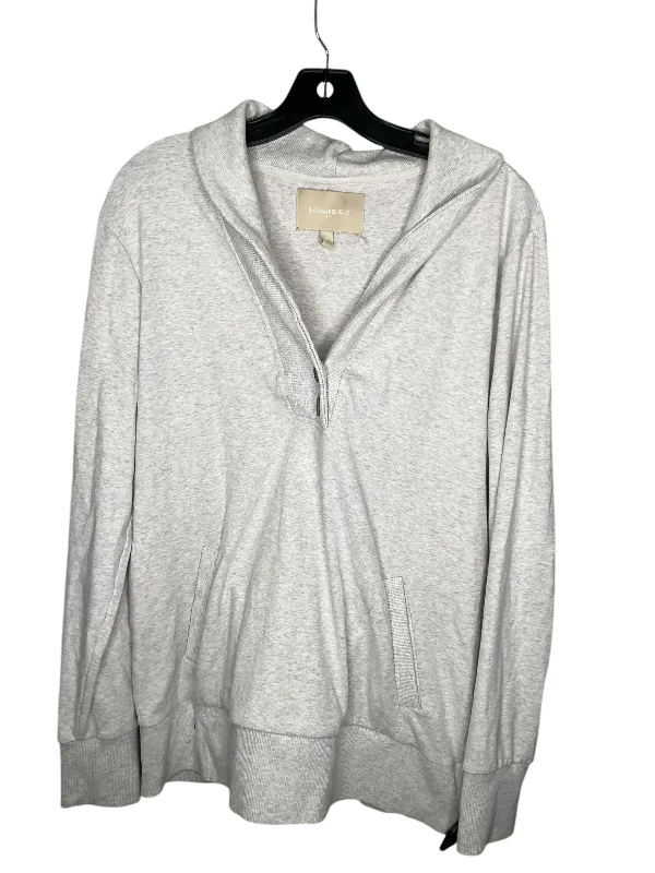 women's hooded pullovers with a v-necklineSweatshirt Collar By Banana Republic In Beige, Size: Xl