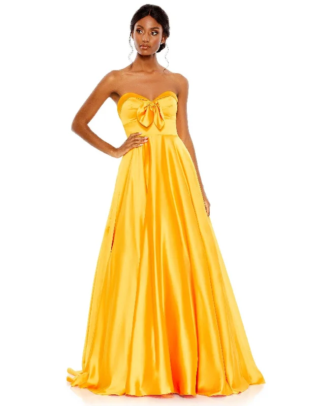 Maxi dresses for womenMac Duggal 67995 Long Strapless Formal Prom Dress