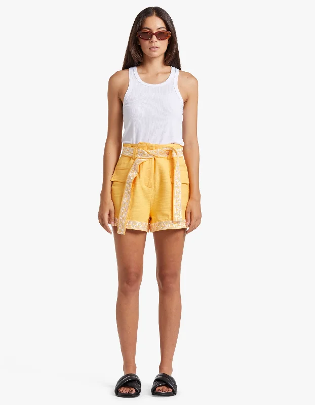 Denim women's shortsRomee Short - Mango