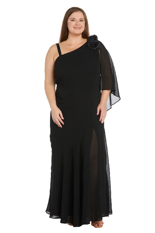 Bohemian women's dressesR&M Richards 3304W Long Glitter Formal Plus Size Dress