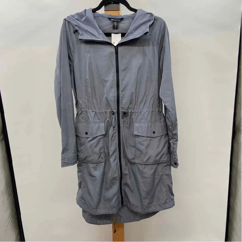 women's parkas designed for tall womenAthleta Women's Size S Gray Solid Coat