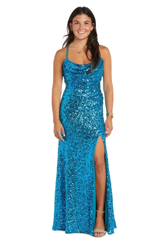 Sheath dresses for womenMorgan & Co 13292 Long Sequin Formal Evening Prom Dress