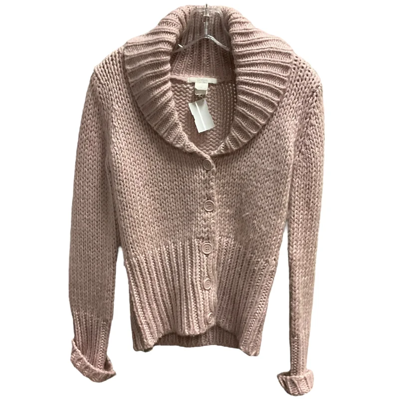 Capsule collection women's sweaterSweater Cardigan By Cmc In Mauve, Size: 8