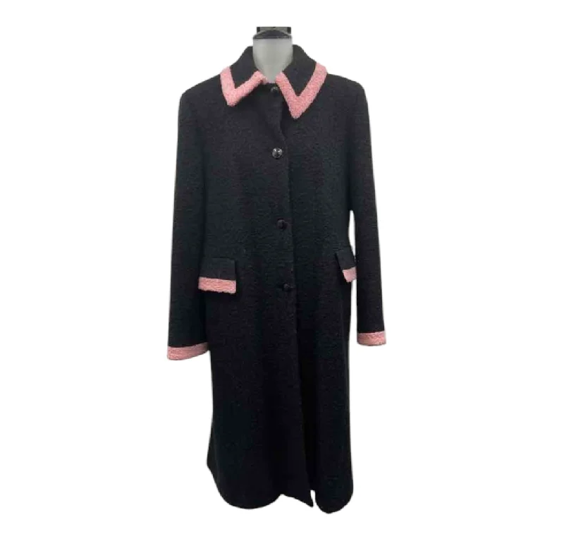 women's duffle coats for cozy comfortMarvin Richards Women's Size 12 Black Solid Coat