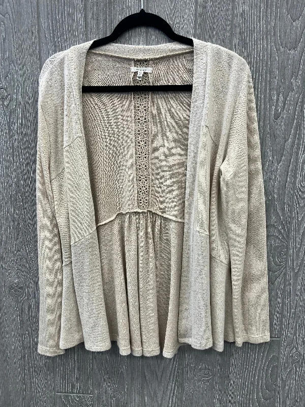 Vintage women's sweaterCardigan By Maurices In Beige, Size: M