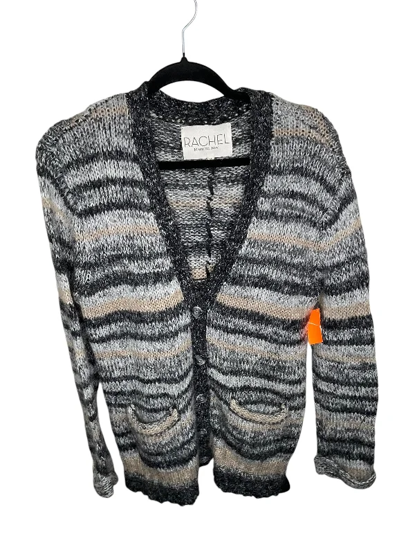 Striped women's sweaterSweater Cardigan By Rachel Roy In Multi-colored, Size: M