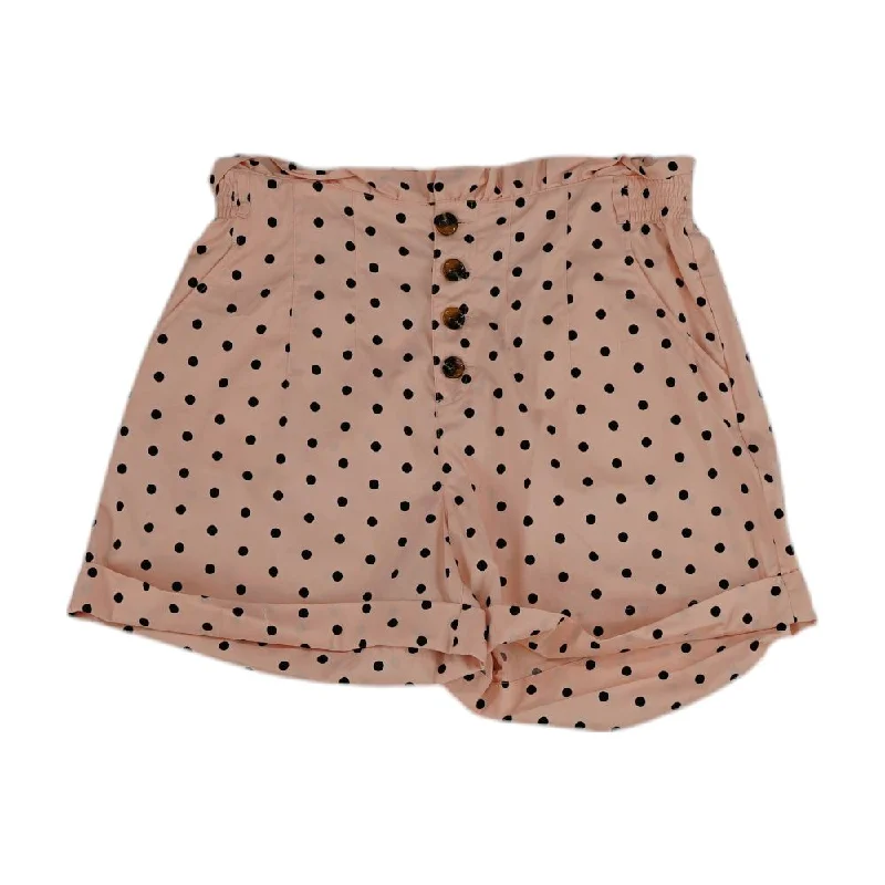 Asymmetric skirts for womenPink Polka Dot Shorts