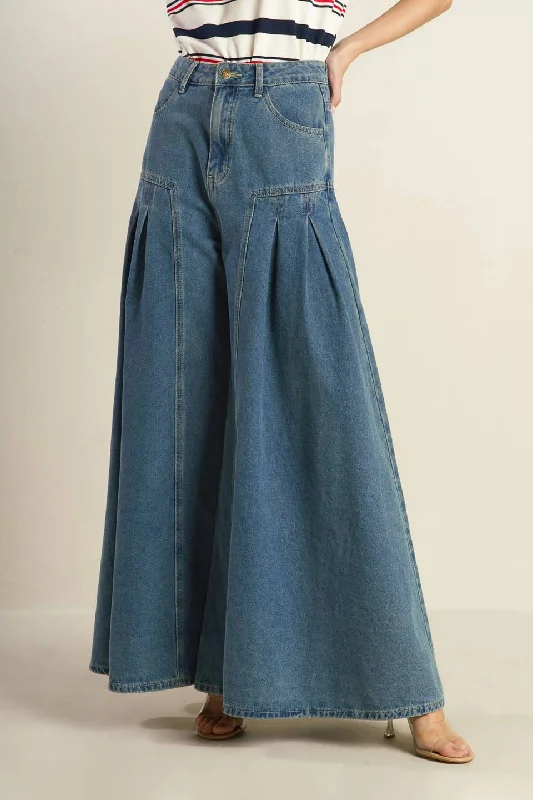 Vintage women's skirtsEFFORTLESS EDGE DENIM PANTS