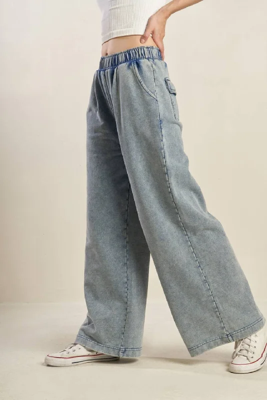 Checkered women's skirtsFIT AND FAIR WASHED DENIM PANTS