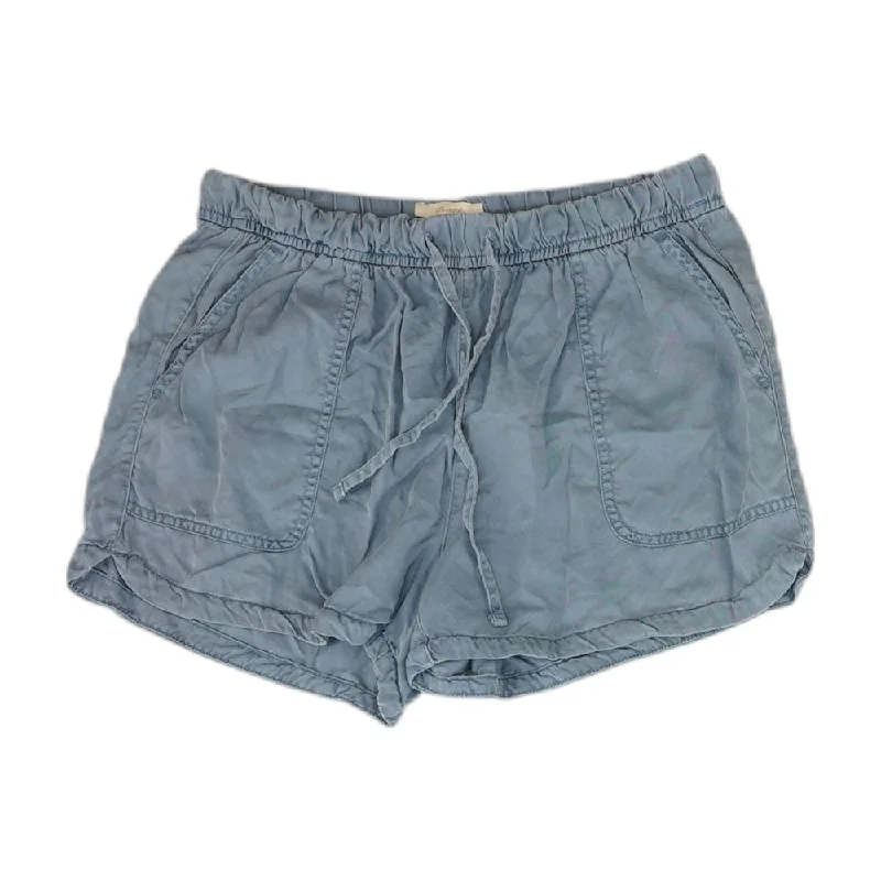 Beach-ready women's shortsBlue Solid Shorts