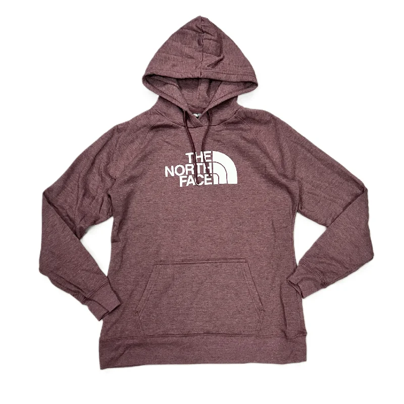 women's hooded sweatshirts with a brushed interiorAthletic Sweatshirt Hoodie By The North Face In Maroon, Size: L