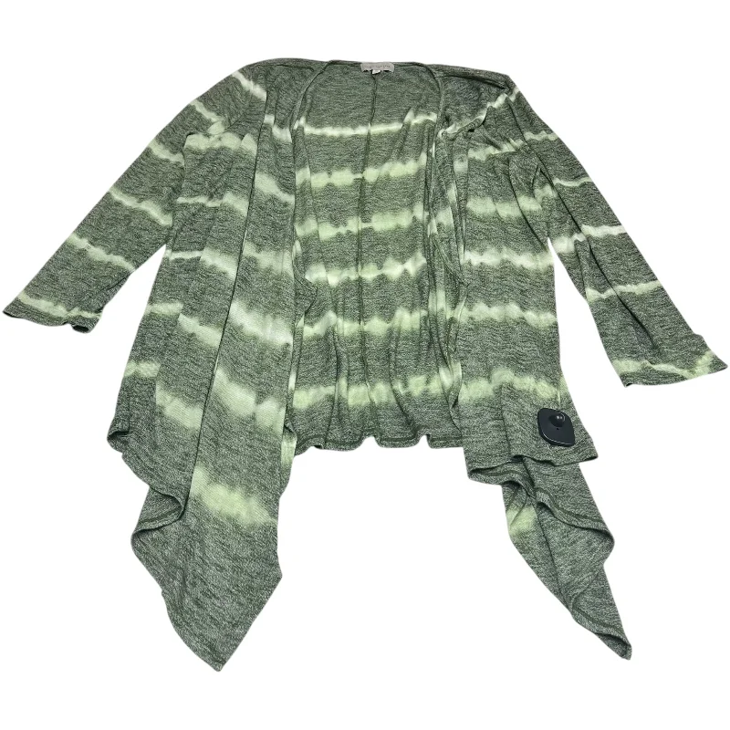 Luxury women's sweaterCardigan By Clothes Mentor In Green, Size: 3x