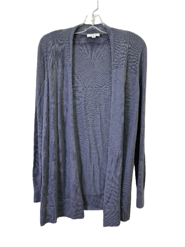 Athleisure women's sweaterSweater Cardigan By Loft In Blue, Size: M