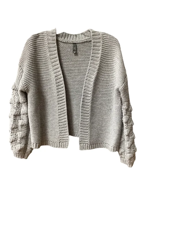 Off-the-shoulder women's sweaterSweater Cardigan By Alya In Grey, Size: L