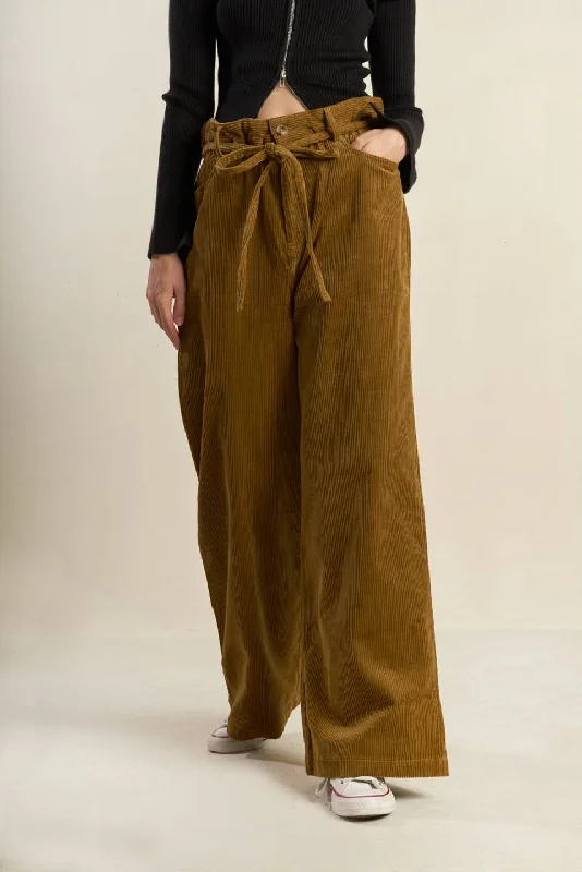 Water-resistant women's shortsMY ONLY LOVE CORDUROY PANTS