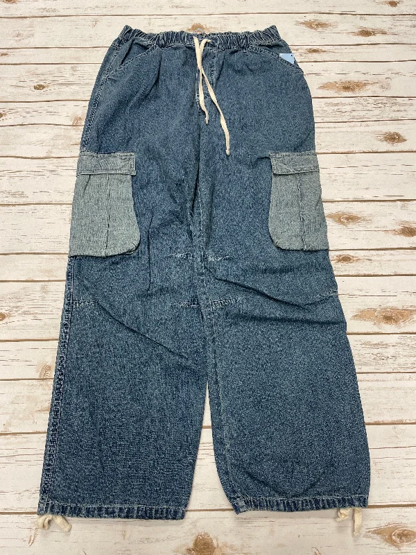 Skinny jeans with zippers and pocketsJeans Straight By So In Blue Denim, Size: L