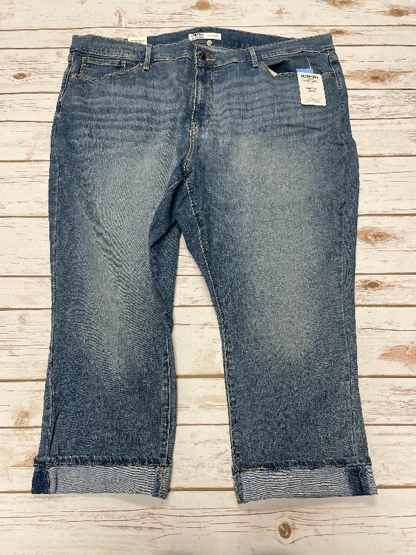 Jeans with a classic blue denim hue for timeless styleJeans Cropped By Levis Signature In Blue Denim, Size: 24