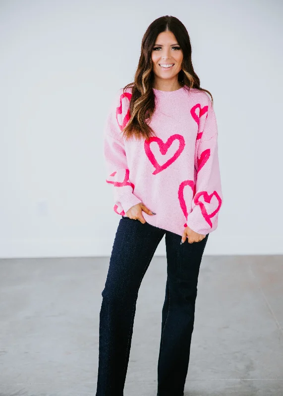 Athleisure women's sweaterLove in the Air Sweater