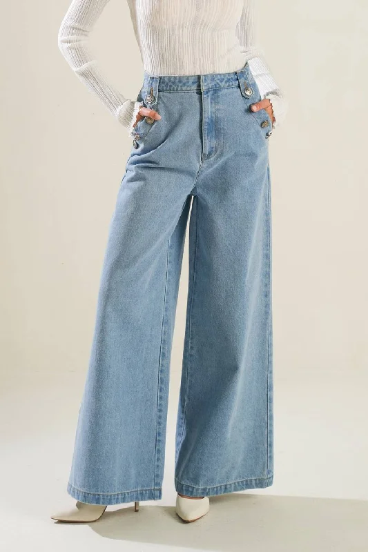 Mermaid women's skirtsADVENTURE AWAITS DENIM PANTS