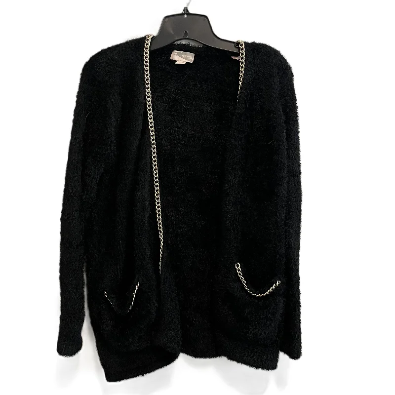 Chunky knit women's sweaterSweater Cardigan By Forever 21 In Black, Size: S