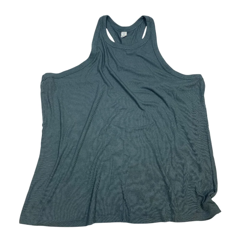 Sustainable women's topsAthletic Tank Top By Old Navy In Green, Size: 3x