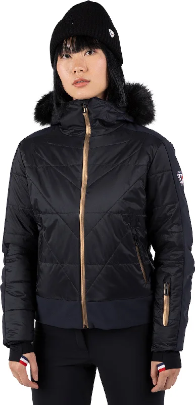 women's bomber jackets with fur trimVentina Bomber Ski Jacket - Women's|-|Blouson aviateur de ski Ventina - Femme