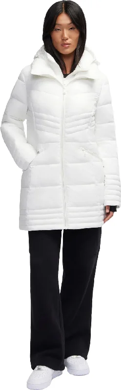 women's coats with cinched waists for a flattering silhouetteBrauna Lightweight Packable Puffer Jacket with Bib - Women's|-|Manteau matelassé léger et compressible avec plastron Brauna - Femme