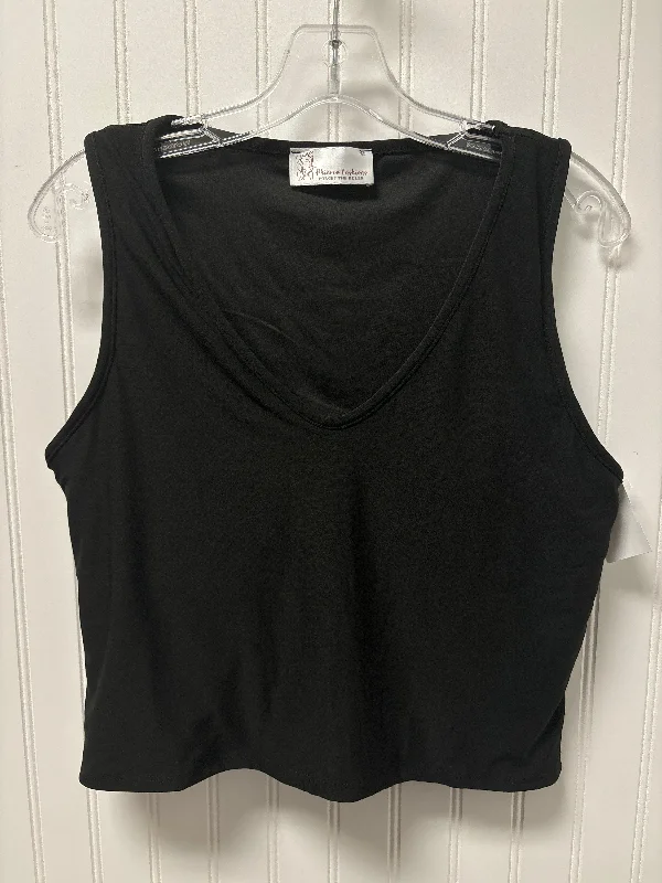 White women's topsBlack Athletic Tank Top Clothes Mentor, Size 1x