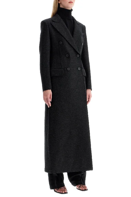 colorful women's coats for a pop of personalityHarris Wharf London Double-Breasted Pressed Wool Coat