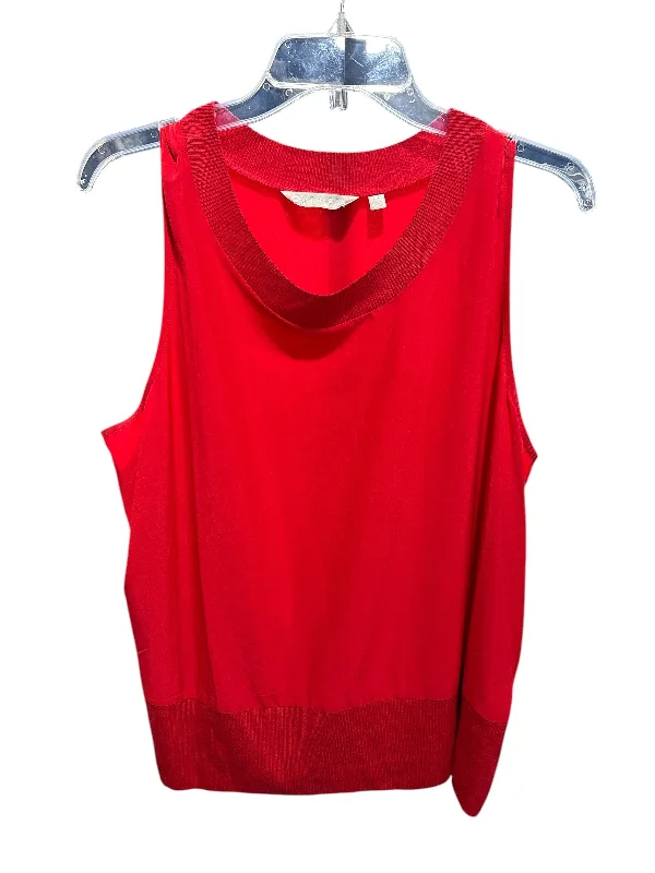 Transitional women's topsAthletic Tank Top By Athleta In Red, Size: Xl