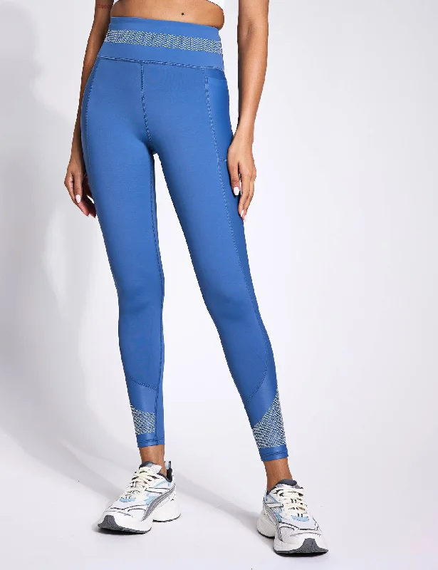 Gym wear women's leggingsAria Legging - Dusty Blue