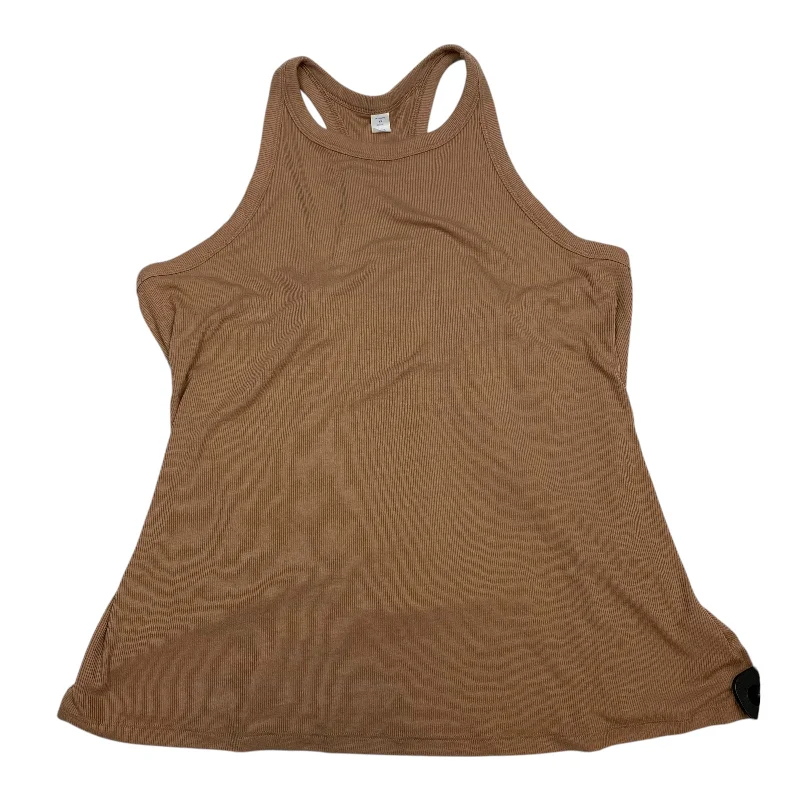 Neon women's topsAthletic Tank Top By Old Navy In Brown, Size: 3x