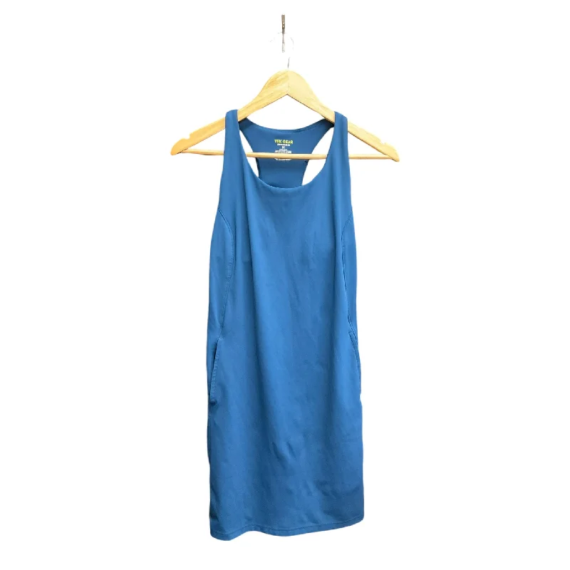 One-shoulder dresses for womenAthletic Dress By Tek Gear In Blue, Size: M