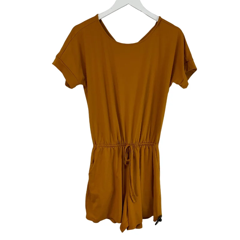 A-line dresses for womenRomper By Zenana Outfitters In Orange, Size: S