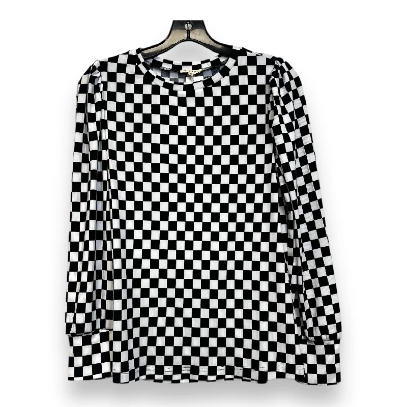 Thermal women's topsTop Long Sleeve By Jodifl In Checkered Pattern, Size: S