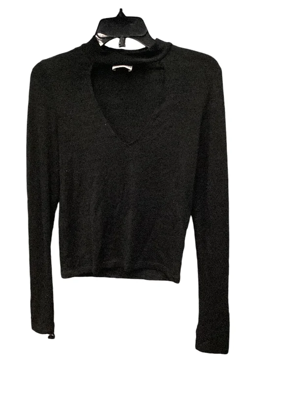 Asymmetric women's topsTop Long Sleeve By Wilfred In Black, Size: S