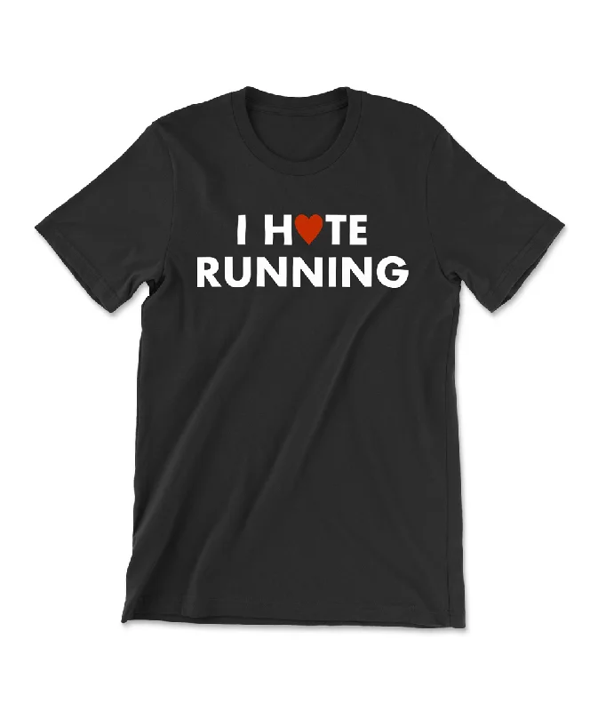 Leather-look women's topsI Hate (Love) Running Shirt