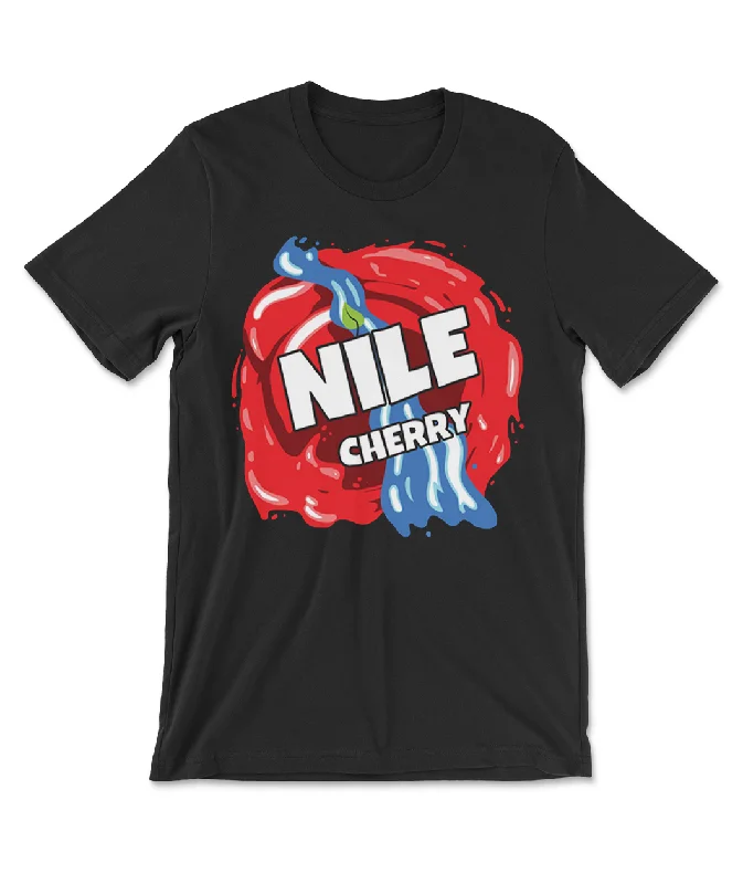 Spring women's topsNileRed Cherry Soda Shirt