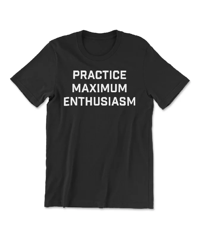 Lace-up women's topsPractice Maximum Enthusiasm Shirt