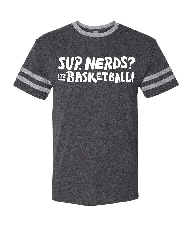 Lavender women's topsSup Nerds? It's Basketball! Shirt