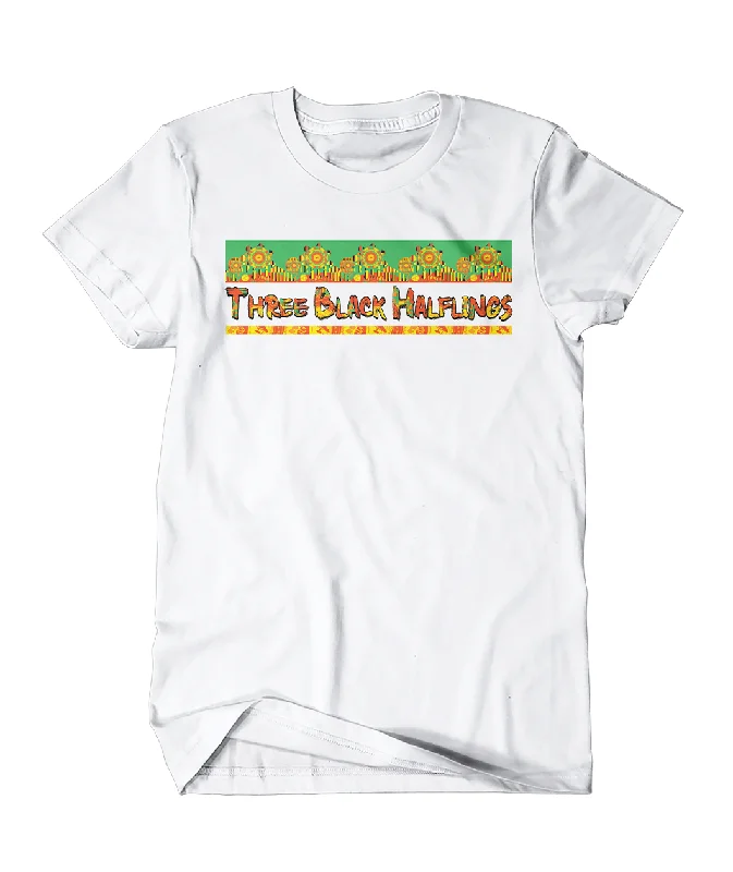 Wrinkle-resistant women's topsThree Black Halflings Shirt